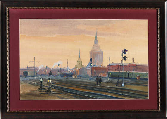 Дородницын Вениамин Павлович. Москва. Казанский вокзал